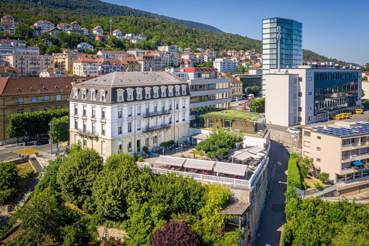 Hotel Alpes & Lac Neuchâtel Exteriér fotografie