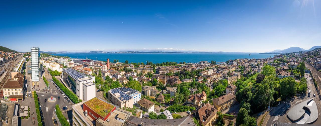 Hotel Alpes & Lac Neuchâtel Exteriér fotografie