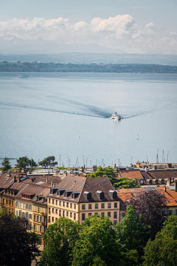 Hotel Alpes & Lac Neuchâtel Exteriér fotografie