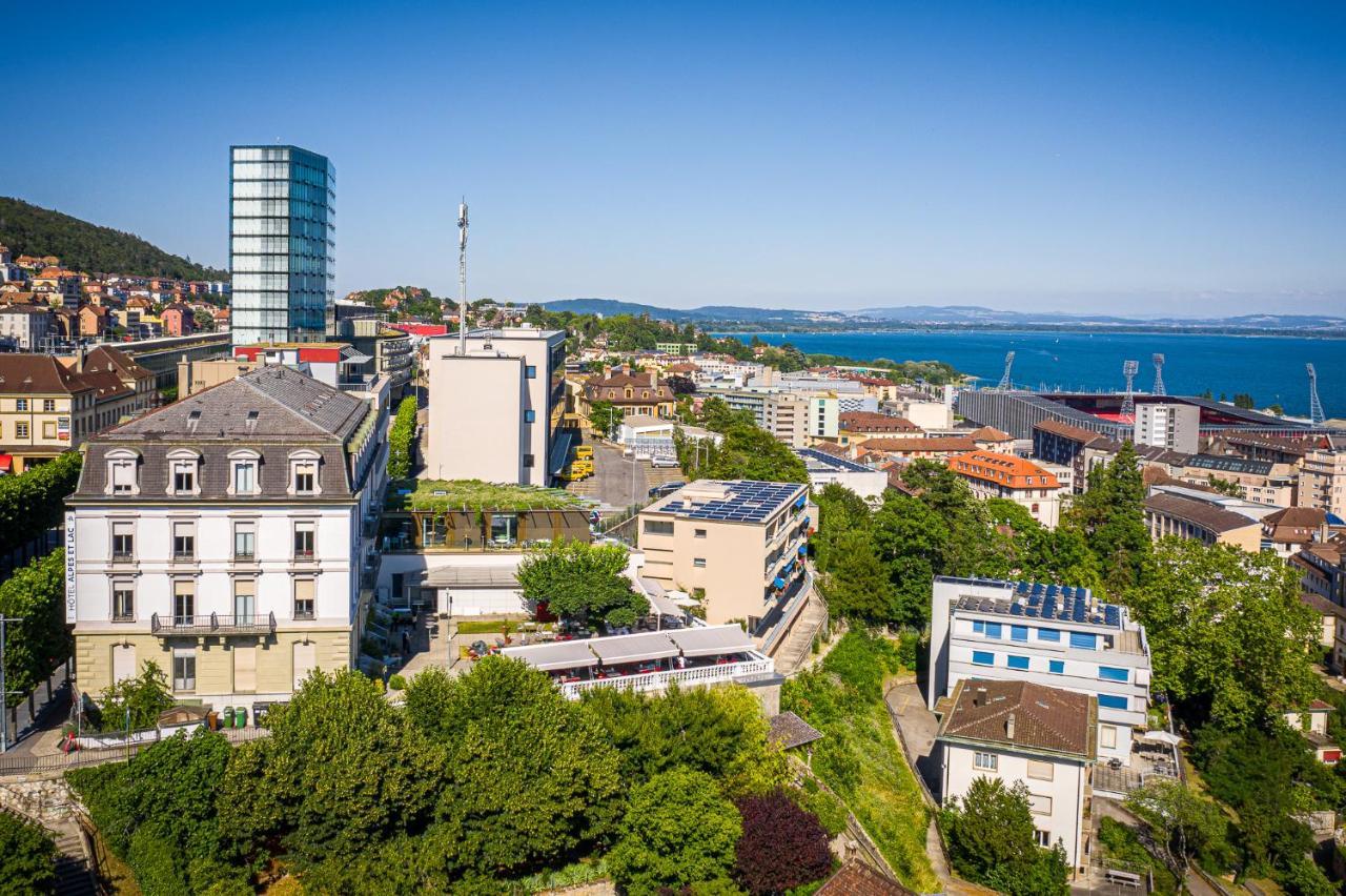 Hotel Alpes & Lac Neuchâtel Exteriér fotografie