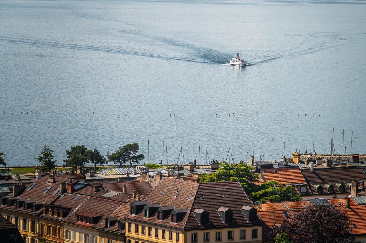 Hotel Alpes & Lac Neuchâtel Exteriér fotografie